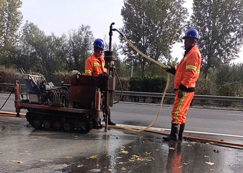 高淳高速公路下沉注浆加固